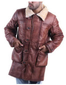 The Dark Knight Rises Tom Hardy Bane Coat Leather Trench Coat