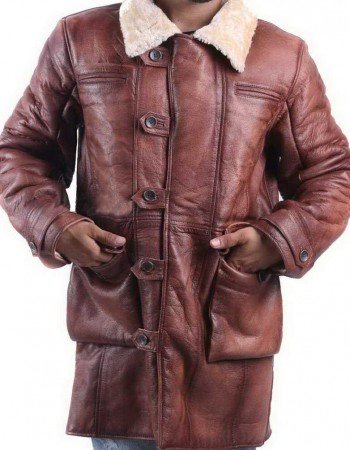 The Dark Knight Rises Tom Hardy Bane Coat Leather Trench Coat