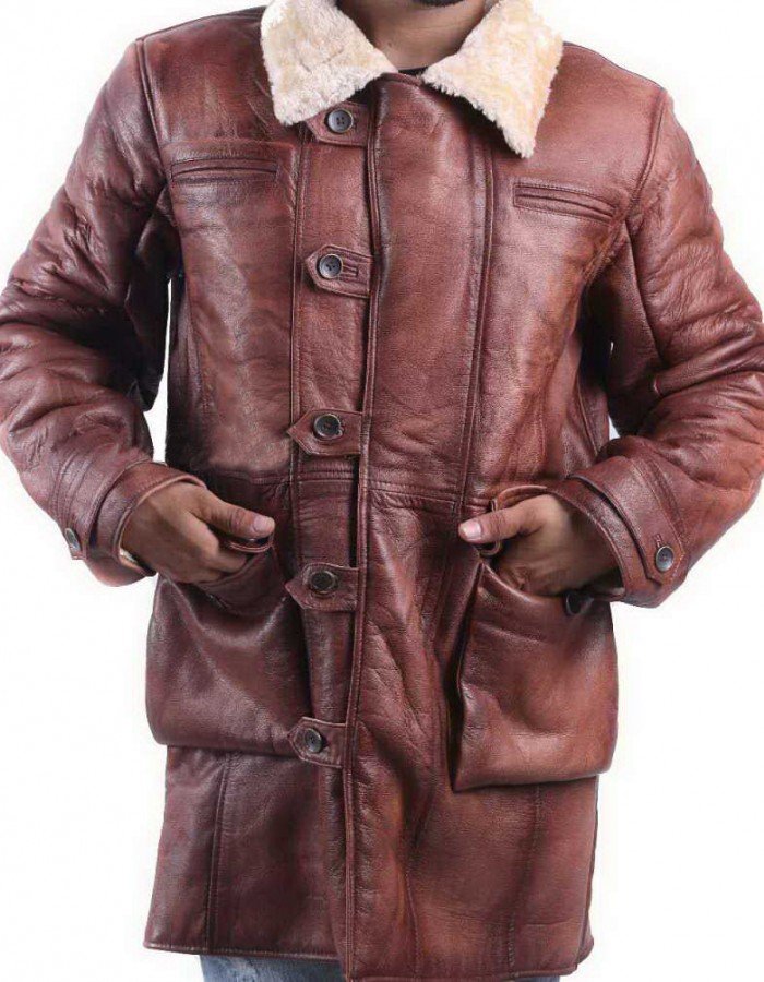 The Dark Knight Rises Tom Hardy Bane Coat Leather Trench Coat
