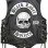 Black Label Society BLS Black Leather Biker Vest