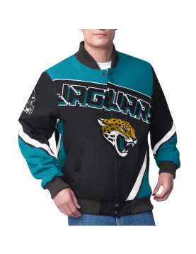 Jacksonville Jaguars Maximum Racing Black Jacket