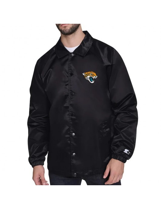 Jacksonville Jaguars Retro Logo Coaches Jacket