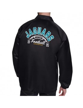 Jacksonville Jaguars Retro Logo Coaches Jacket