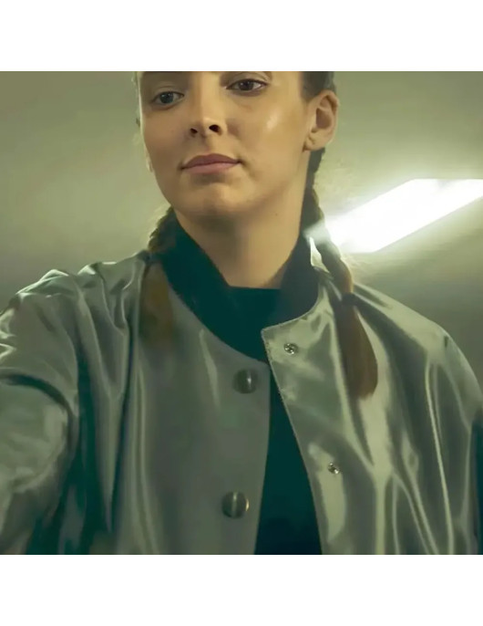 Jodie Comer Killing Eve Green Varsity Jacket