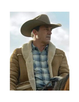 Jon Hamm Fargo Shearling Leather Jacket