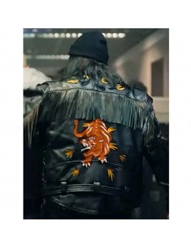 José Barros Sixty Minutes Leather Jacket