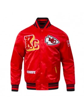 Kansas City Chiefs Best of Classic Rib Satin Jacket