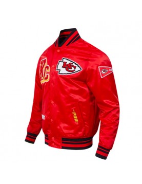 Kansas City Chiefs Best of Classic Rib Satin Jacket