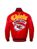 Kansas City Chiefs Best of Classic Rib Satin Jacket Kansas City Chiefs Best of Classic Rib Satin Jacket