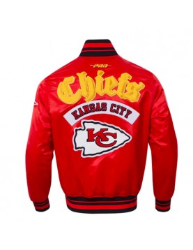 Kansas City Chiefs Best of Classic Rib Satin Jacket