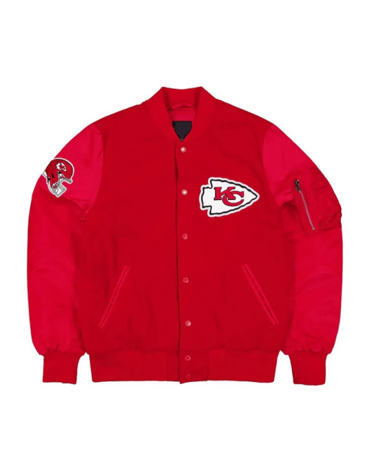 Kansas City Chiefs MA-1 Historic Varsity Jacket