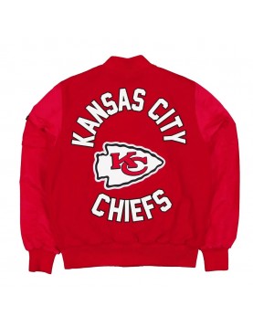 Kansas City Chiefs MA-1 Historic Varsity Jacket