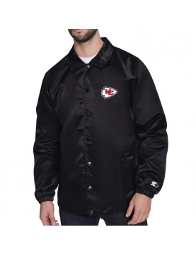 Kansas City Chiefs Retro Logo Coaches Jacket