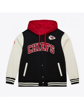 Kansas City Chiefs Sideline Varsity Fleece Jacket