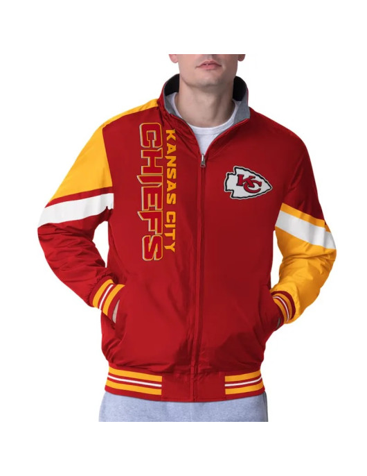 Kansas City Chiefs Strong Arm Red Full-Zip Jacket