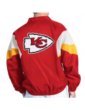 Kansas City Chiefs Yard Line Red Full-Zip Jacket