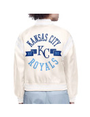 Kansas City Royals Printed Logo Varsity Satin Jacket