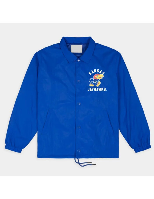 Kansas Jayhawks Classic Logo Coaches Jacket