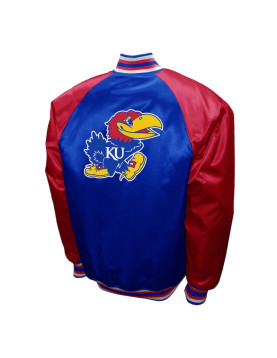 Kansas Jayhawks The Game Royal Satin Jacket