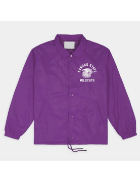 Kansas State Wildcats Roaring Logo Coaches Jacket