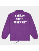 Kansas State Wildcats Roaring Logo Coaches Jacket