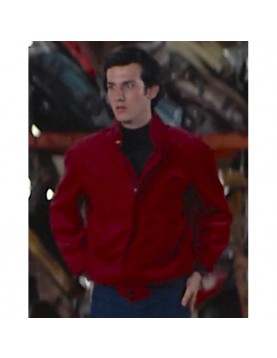 Keith Gordon Christine Arnie Bomber Red Cotton Jacket