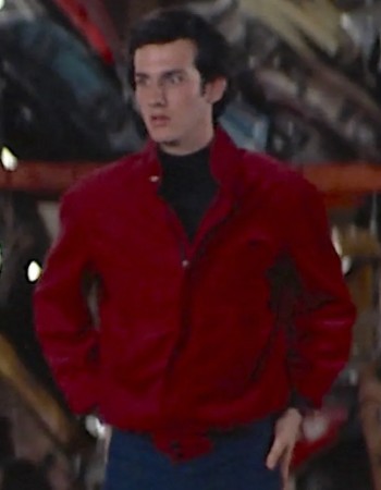 Keith Gordon Christine Arnie Bomber Red Cotton Jacket