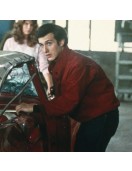 Keith Gordon Christine Arnie Bomber Red Cotton Jacket