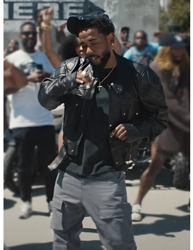Kendrick Lamar Not Like Us Black Leather Jacket