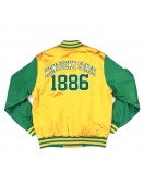 Kentucky State Gold and Green Baseball Jacket