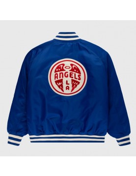 LA Angels PCL Royal Satin Royal Jacket