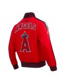 LA Angels Red Game Day Current Logo Jacket