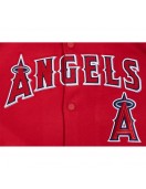 LA Angels Red Game Day Current Logo Jacket