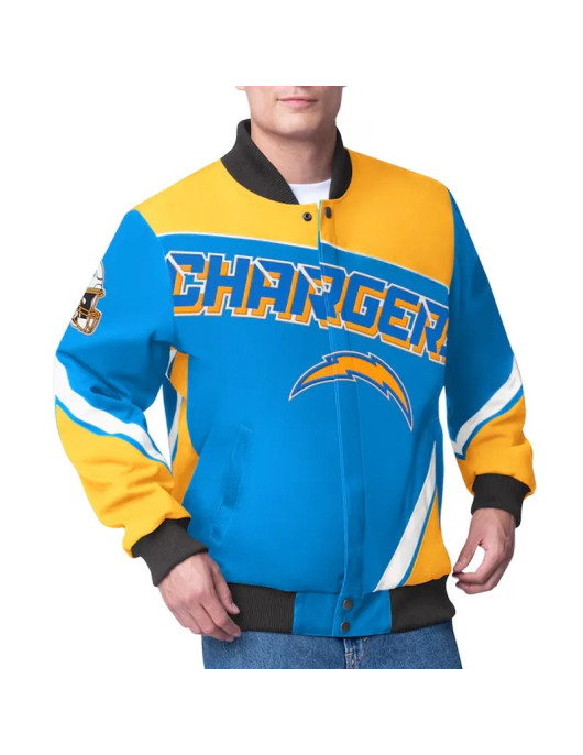 LA Chargers Maximum Racing Powder Blue Jacket