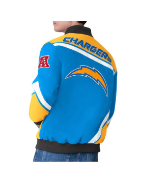 LA Chargers Maximum Racing Powder Blue Jacket