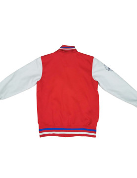 LA Dodgers 1959 Red and White Varsity Jacket