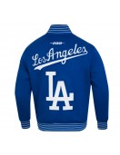 LA Dodgers Game Day Blue Jacket with Current Logo