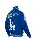 LA Dodgers Game Day Blue Jacket with Current Logo