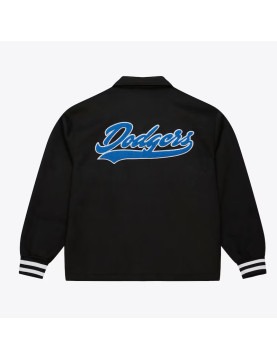 LA Dodgers Oversweep Black Varsity Wool Jacket