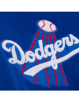 LA Dodgers Royal Off Day Cooperstown Varsity Jacket