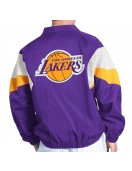 LA Lakers Yard Line Purple Full-Zip Jacket
