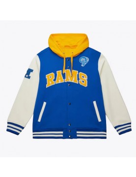 LA Rams Sideline Varsity Fleece Jacket