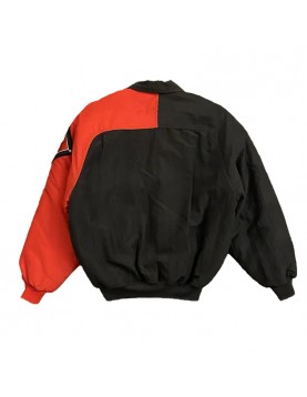 Lansing Lugnuts 1990s Black and Orange Jacket