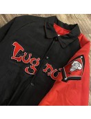 Lansing Lugnuts 1990s Black and Orange Jacket