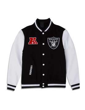 Las Vegas Raiders 3rd Down Varsity Jacket