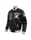 Las Vegas Raiders Best of Classic Rib Satin Jacket