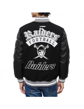Las Vegas Raiders Best of Classic Rib Varsity Jacket