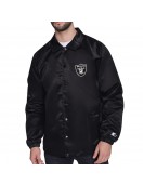 Las Vegas Raiders Retro Logo Coaches Jacket