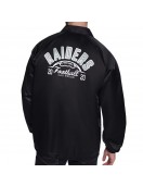 Las Vegas Raiders Retro Logo Coaches Jacket