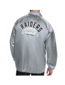Las Vegas Raiders Retro Logo Coaches Jacket